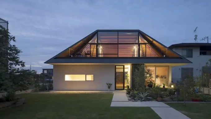 Rumah Atap Limas Minimalis Modern/rumah123.com