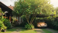 10 Pohon Buah Peneduh Mobil yang Tidak Mudah Menjatuhkan Buah Besar, Aman Lindungi Kendaraan