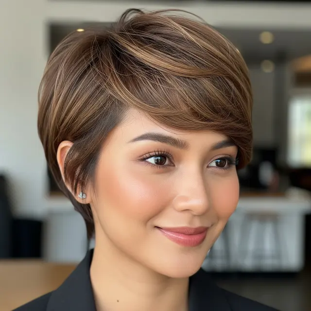 9 Model Rambut Pendek 3 Layer, Tampil Bervolume dan Wajah Tirus Trendi