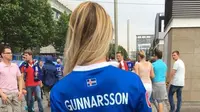 Diva Bikini Pelecut Semangat Bintang Islandia di Piala Eropa