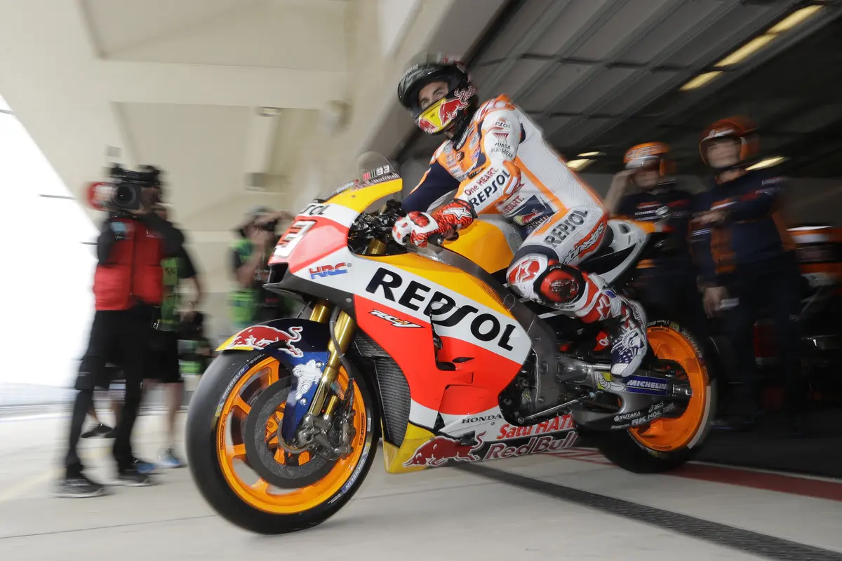 Marc Marquez, Maverick Vinales, Valentino Rossi, MotoGP