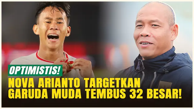 Memiliki Kenangan Manis di Qatar, Nova Arianto Bidik Garuda Muda Lolos 32 Besar Piala Dunia U-17!