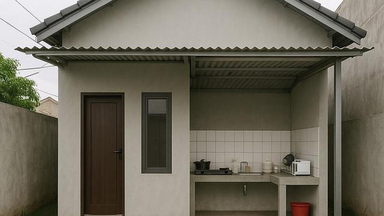 7 Desain Rumah Minimalis Rp50 Jutaan dengan 2 Kamar