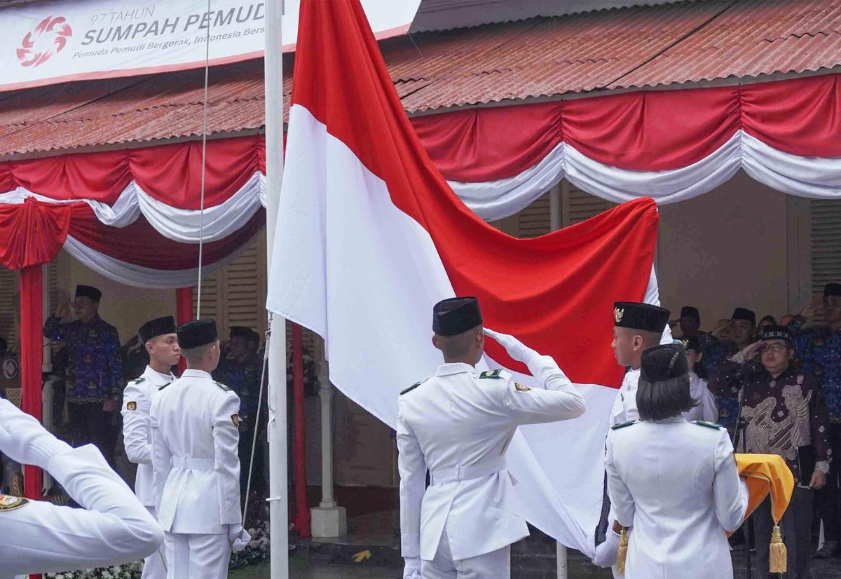 FOTO: Semangat Persatuan Bergema di Museum Sumpah Pemuda, Menandai 97 Tahun Ikrar Pemuda Indonesia