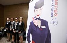 Intip para wanita cantik Italia ikut tes pramugari maskapai China