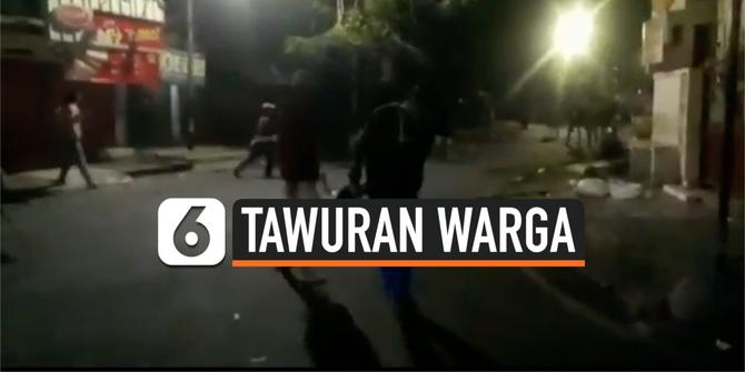 Video: Tawuran Antar Warga di Kemayoran, 1 Orang Tewas Dibacok
