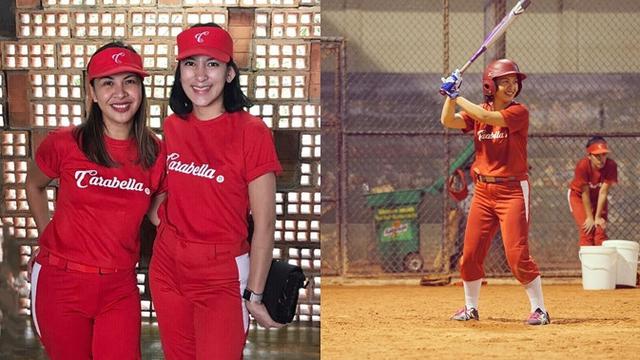 Ternyata Fifi Karamoy juga aktif dalam olahraga softball lho.