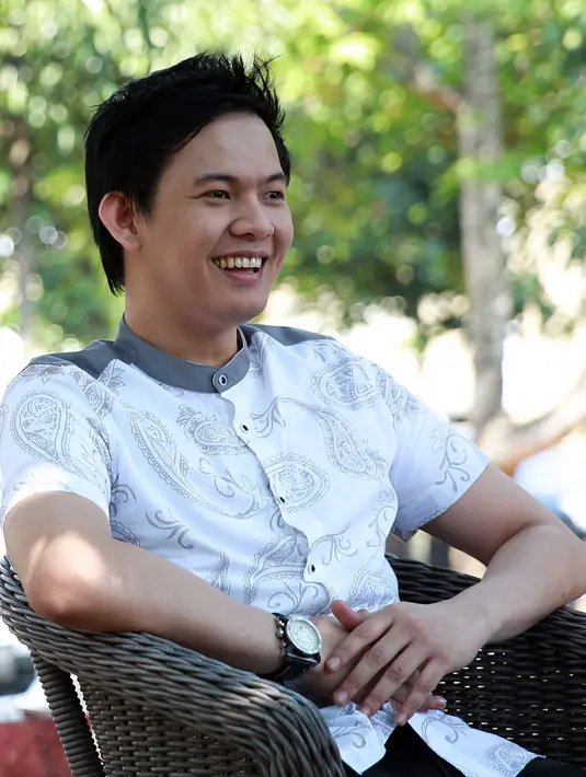 Saat ditemui di bilangan Cibubur, Jakarta Timur, Selasa (4/8/2015), Andi Arsyil mengatakan bahwa dirinya dan para pemain serta kru tergabung dalam grup yang konsen terhadap kegiatan beramal. (Deki Prayoga/Bintang.com)