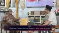 Ahmad Ginanjar Syaban, Filolog Santri dalam serial "Inspirasi Sahur 2023" yang ditayangkan oleh akun Youtube BKN PDI Perjuangan menjelang sahur. (Liputan6.com/ ist)