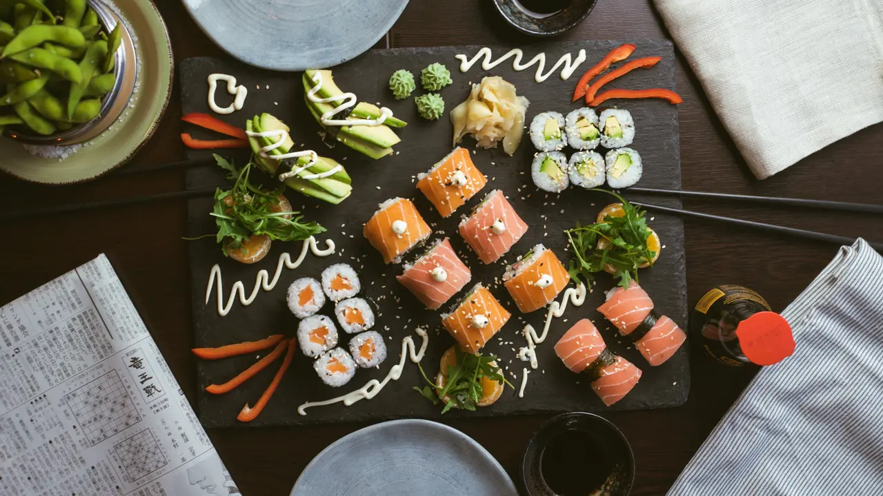 ilustrasi sushi