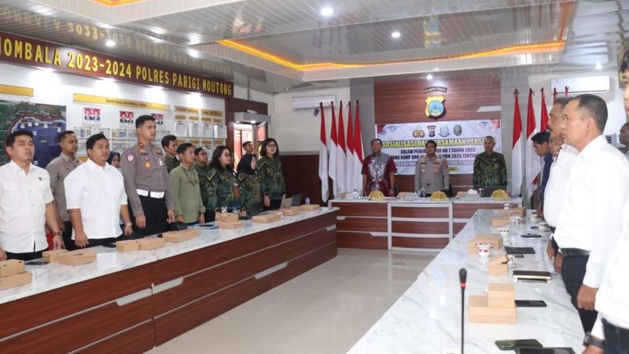 Polres Parimo Satukan Langkah Penegak Hukum dalam Penerapan KUHP KUHAP Baru