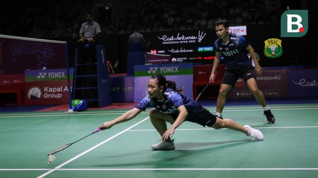 East Ventures Indonesia Open 2022: Rinov Rivaldy/Pitha Haningtyas Mentari