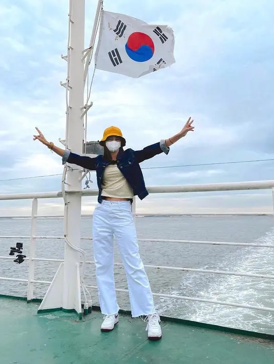 Dalam kunjungan ke Negeri Ginseng tersebut, Yuki Kato tidak hanya sekedar liburan. Tetapi juga syuting salah satu program televisi. (Instagram/yukikt).