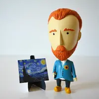 Action figure Vincent Van Gogh berikut ini kayaknya bakal jadi sebuah benda yang wajib dipunya sama pecinta seni lukis. (Via: boredpanda.com)