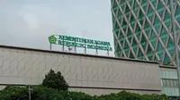 Gedung Kantor Kementerian Agama, Jalan MH Thamrin, Jakarta. (Liputan6.com/Muhammad Ali)