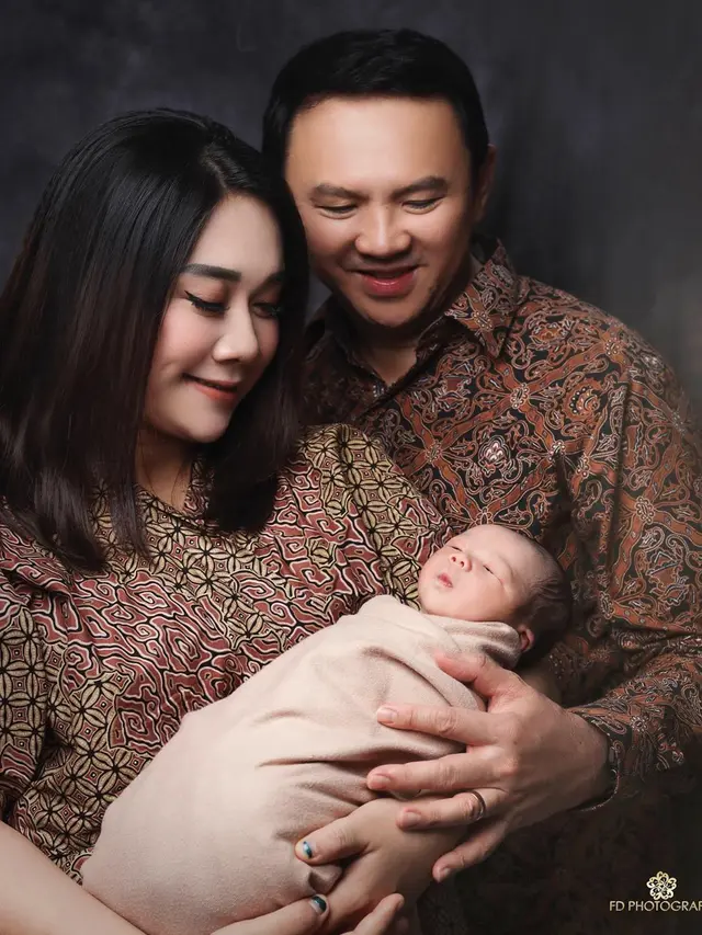 6 Potret Harmonis Keluarga Kecil Ahok yang Jarang Tersorot