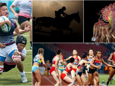 Berikut ini kumpulan momen menarik perhelatan akbar Asian Games sepanjang hari Kamis 30 Agustus 2018. (Foto-foto Kolase Bola.com dan AP)