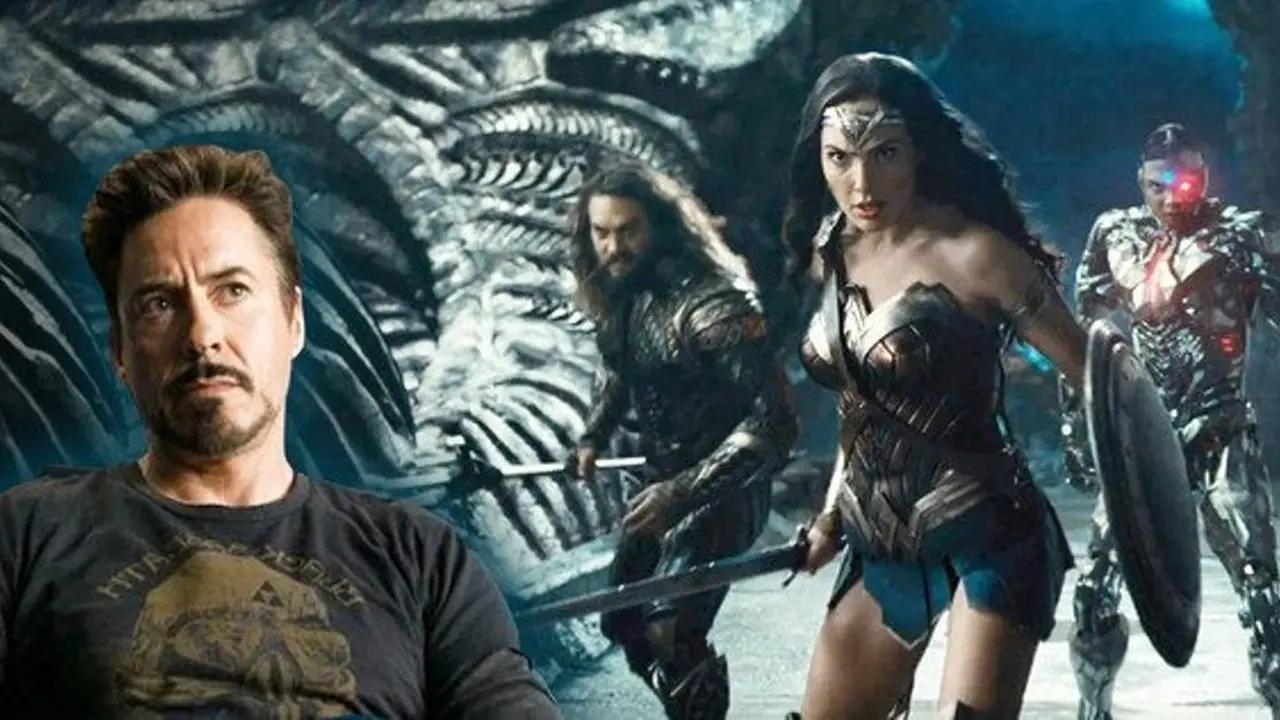 [Bintang] The Avengers nonton bareng trailer Justice League