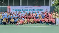 Kegiatan Training Camp and Technical Education for Coach Soft Tennis 2025 yang berlangsung di Jakarta pada 22 Januari hingga 1 Februari 2025. (Bola.com/Istimewa)