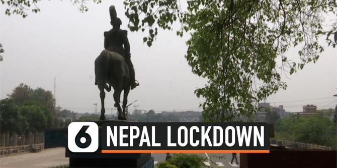VIDEO: Kasus Covid-19 Melonjak, Nepal Berlakukan Lockdown 15 Hari