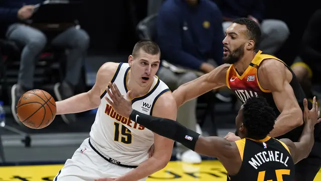 Hasil NBA :  Nuggets Akhiri 11 Kemenangan Beruntun Jazz