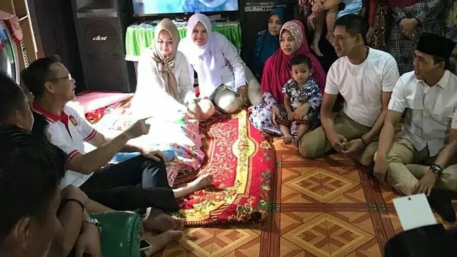 Bayi Kembar Asal Kabupaten Muba Diberi Nama Paslon Pilkada Sumsel