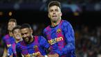 Barcelona menang tipis 1-0 atas tamunya Dynamo Kiev dalam laga matchday ke-3 Grup E Liga Champions 2021/2022, Kamis (20/10/2021). Kemenangan tersebut sekaligus menjadi tiga poin pertama Blaugrana di musim ini setelah mengalami dua kekalahan di dua laga sebelumnya. (AP/Joan Monfort)