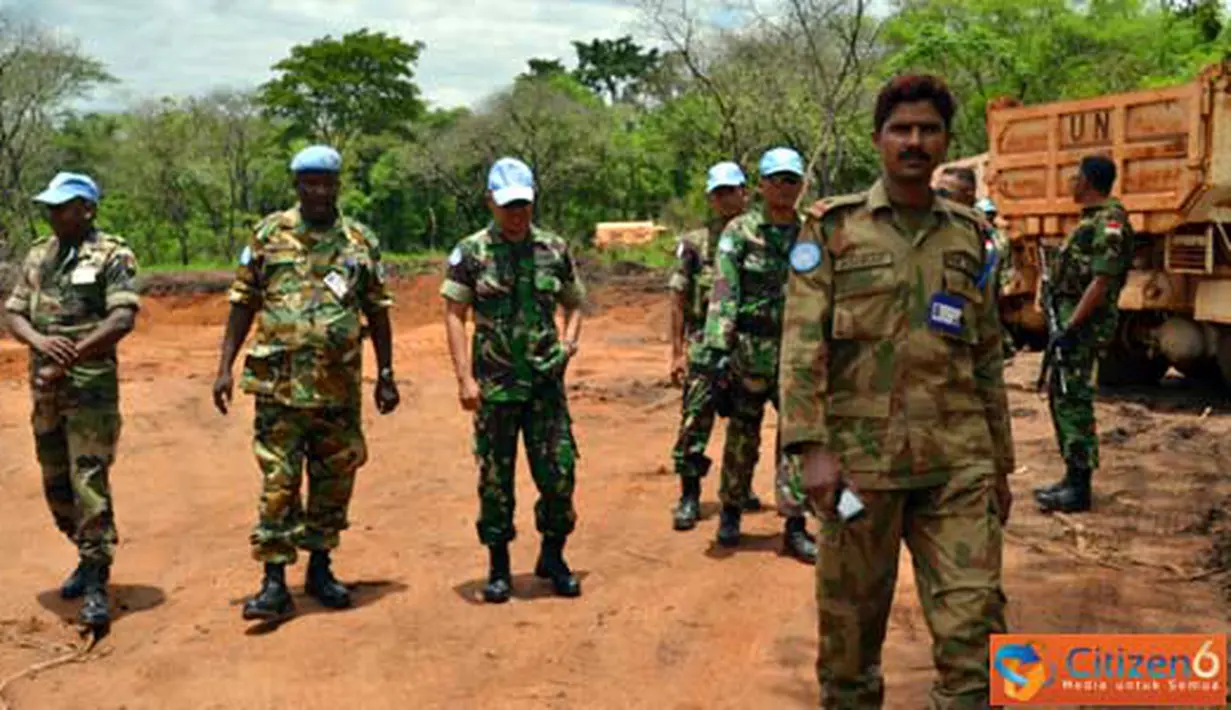 Citizen6, Kongo: Tim ORI dari Markas Besar Monusco melakukan misi PBB di Kongo. (Pengirim: Badarudin Bakri Badar)