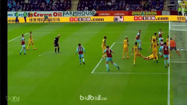 Burnley 0-0 Brighton  | Liga Inggris | Highlight Pertandingan
