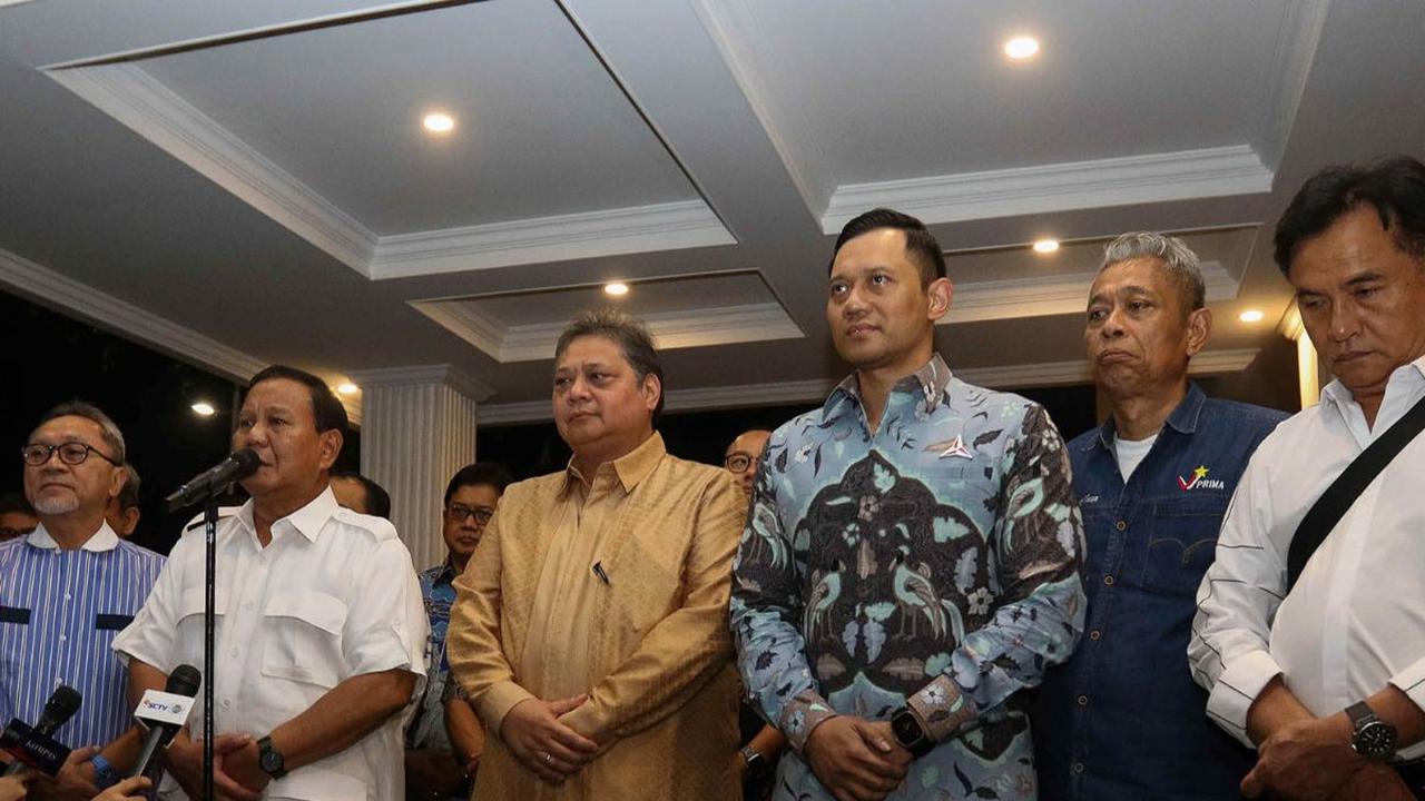 Koalisi Indonesia Maju (KIM) resmi mengumumkan nama Wali Kota Solo Gibran Rakabuming Raka sebagai Bacawapres untuk mendampingi Bacapres Prabowo Subianto.&nbsp;