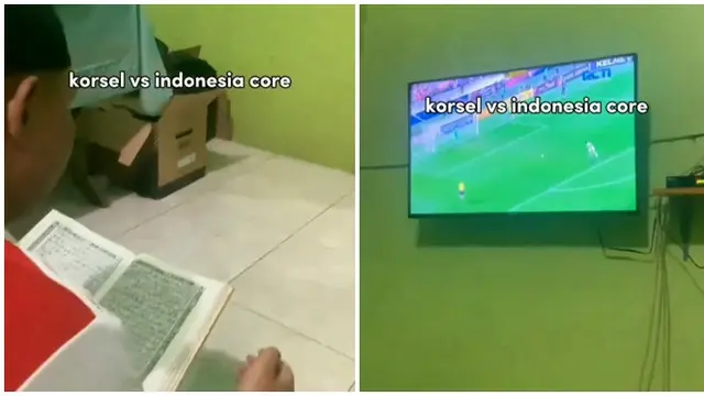 6 Potret Reaksi Kocak Orang-orang ketika Adu Penalti Indonesia Vs Korea Selatan