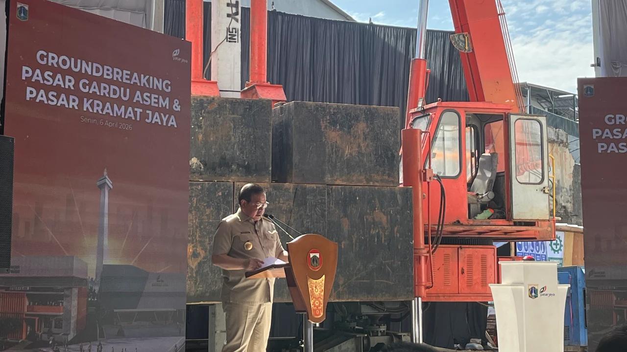 Anggaran Rp20,8 M Digelontorkan, Pasar Gardu Asem dan Pasar Kramat Jaya Direvitalisasi Target Rampung 2027