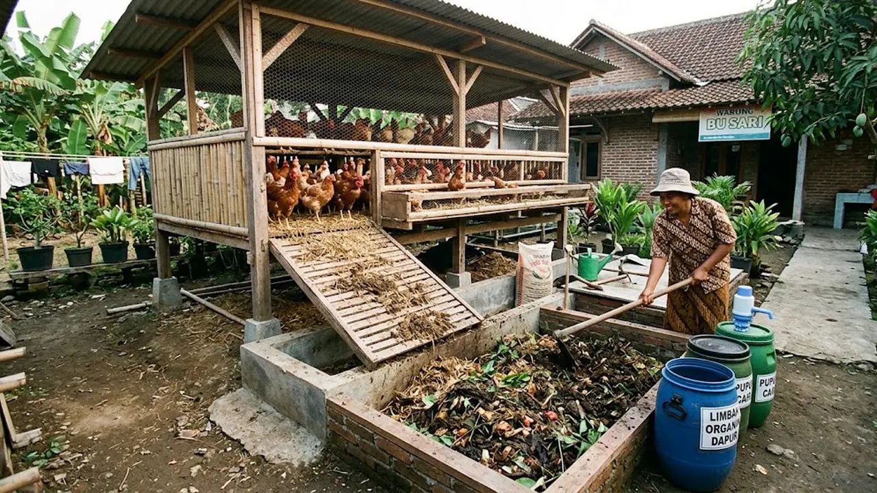 Cara Memanfaatkan Lahan Bawah Kandang Ayam, Optimalkan Sudut Peternakan
