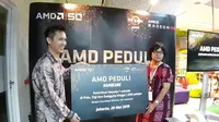 Konferensi pers AMD Peduli. (Foto: AMD)