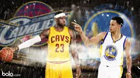 Final NBA Cleveland Cavaliers vs Golden State-Warrior (bola.com/samsulhadi)