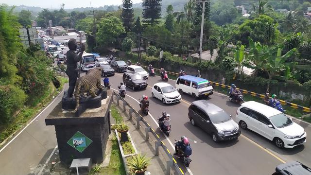 Jalur Puncak. LIputan6.com/Achmad Sudarno