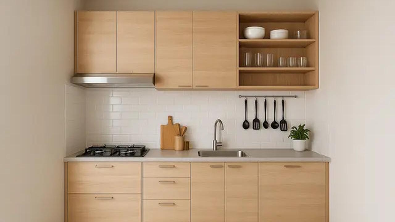 7 Desain Dapur Minimalis 3x2 yang Terlihat Lapang dan Rapi, Cocok untuk Rumah Mungil