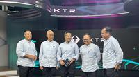 Media gathering PT VKTR Teknologi Mobilitas Tbk (VKTR), Senin (29/5/2023). (Foto: Liputan6.com/Elga N)