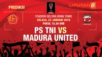 Prediksi PS TNI VS Madura United (Liputan6.com / Trie yas)