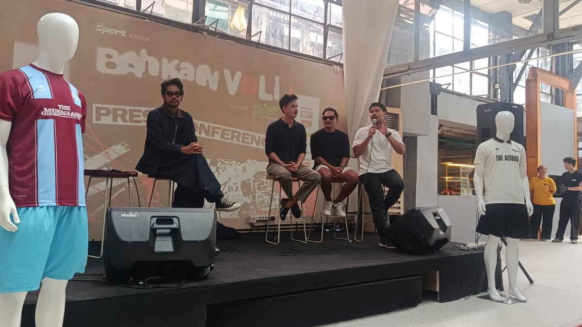 Vindes Sport Gelar Bahkan Voli 3, Pertemukan The Actors vs The Musicians