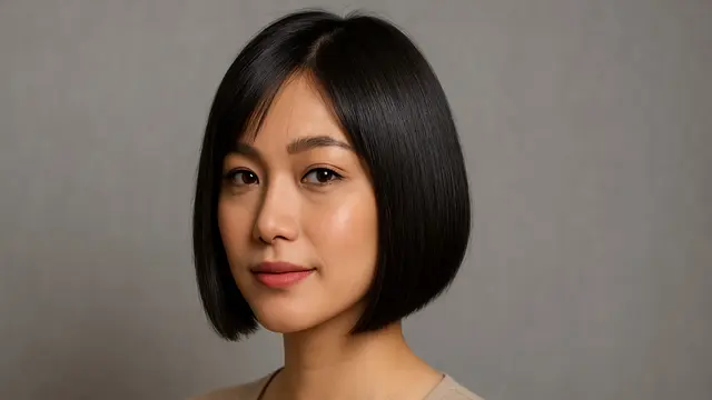 7 Model Rambut Bob Nungging 2025 untuk Rambut Tipis, Tampil Bervolume dan Stylish