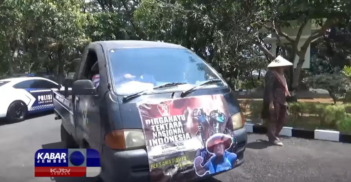 Petani Tiba-Tiba Datangi Letkol TNI ke Kantor, Bawaannya Tak Terduga