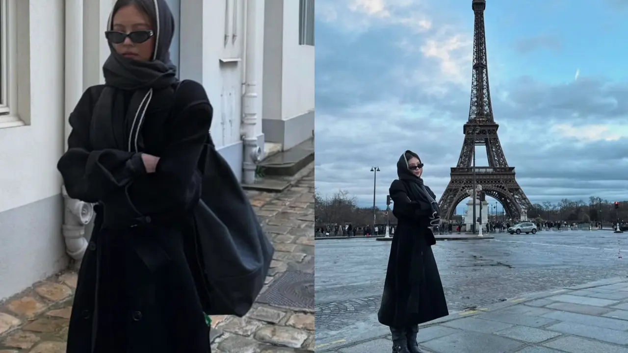 Tampilan Jeany BLACKPINK di Paris, Jadikan Syal Seperti Hijab hingga Dipanggil Ukhti