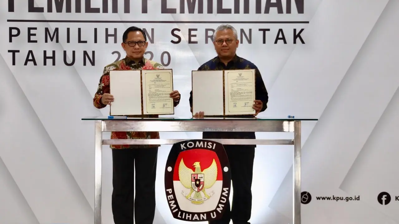 Kemendagri Serahkan DP4 ke KPU untuk Pilkada 2020 di 270 Daerah Pemilihan