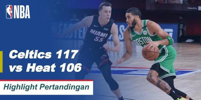 VIDEO: Highlights NBA, Boston Celtics Menang Atas Miami Heat 117-106