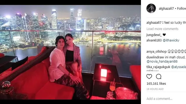 Al Ghazali dan Alyssa Daguise