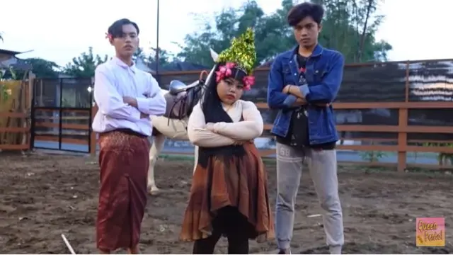 6 Potret Kocak Penampilan Kekeyi saat Cover Musik Video LALISA, Banjir Pujian