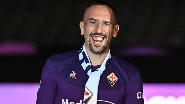 Gabung Fiorentina, Franck Ribery Disambut Meriah