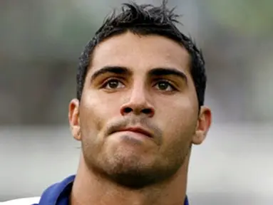 FC Porto&acute;s forward Ricardo Quaresma reacts at the end of the Portuguese Cup final against Sporting at the Nacional Stadium on May 18, 2008 in Oeiras, outskirts Lisbon. AFP PHOTO / MIGUEL RIOPA