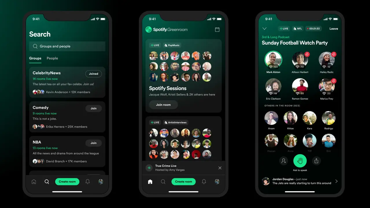 Spotify Greenroom